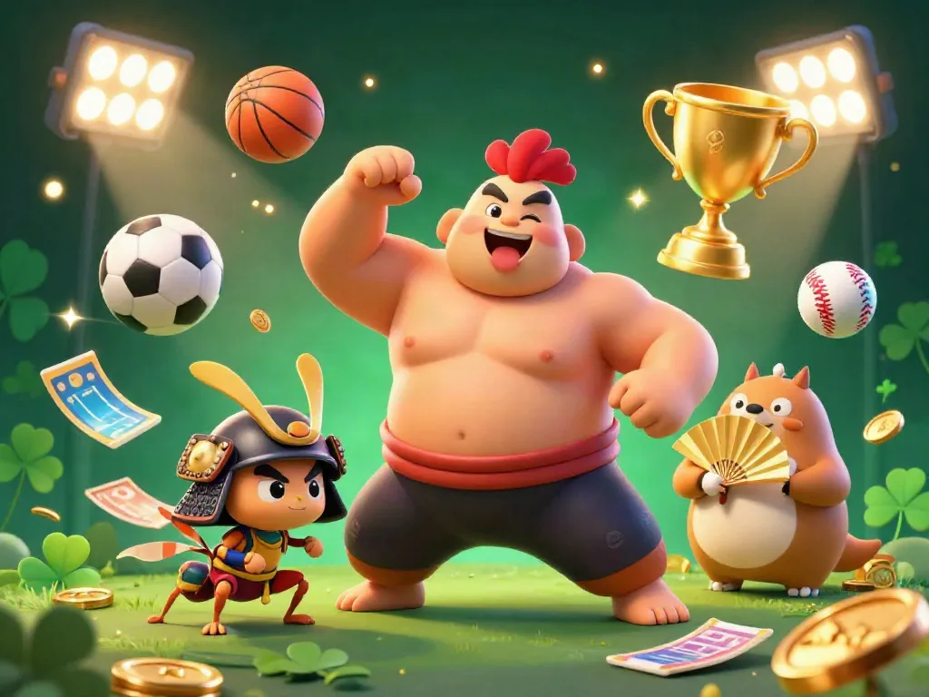 Experience Rút Tiền Xo88 with this vibrant 3D digital illustration featuring dynamic casino elements and engaging characters.